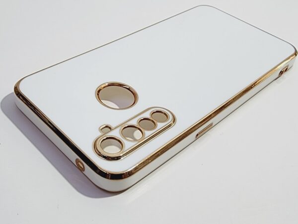 Realme 5 Pro TPU Chrome Back Cover`