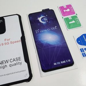 Realme 9 5G Speed Edition Back Cover and Tempered Glass Combo