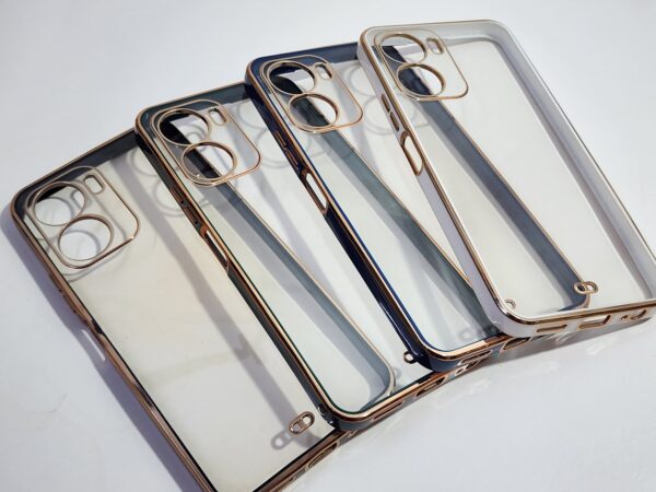 Vivo Y16 Electroplated Chrome Back Cover