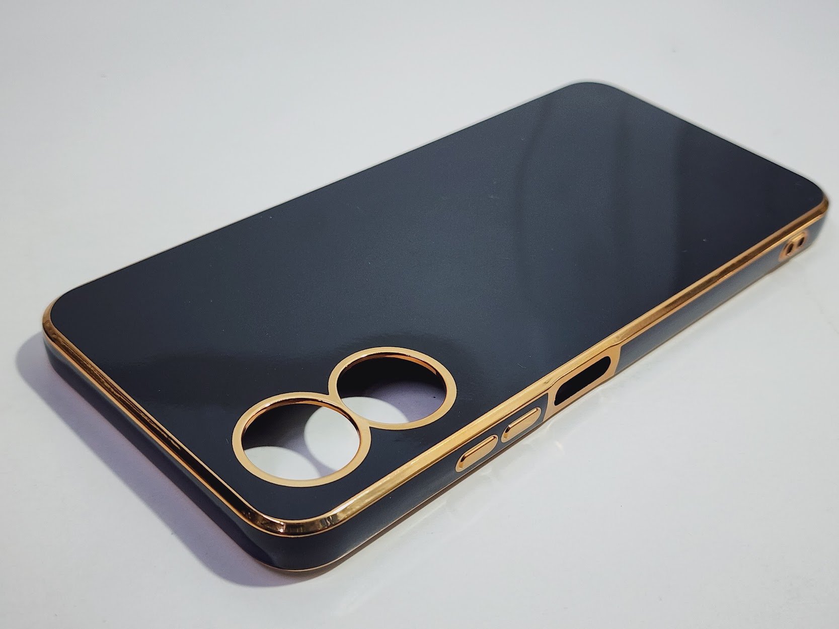 OPPO A17 TPU Gold Chrome Back Cover – BT Limited Edition Store