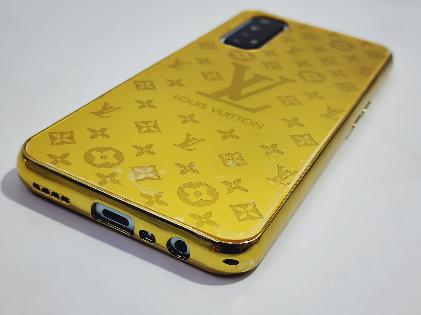 Realme 7 & Narzo 20 Pro Golden Back Cover BT Limited Edition Store