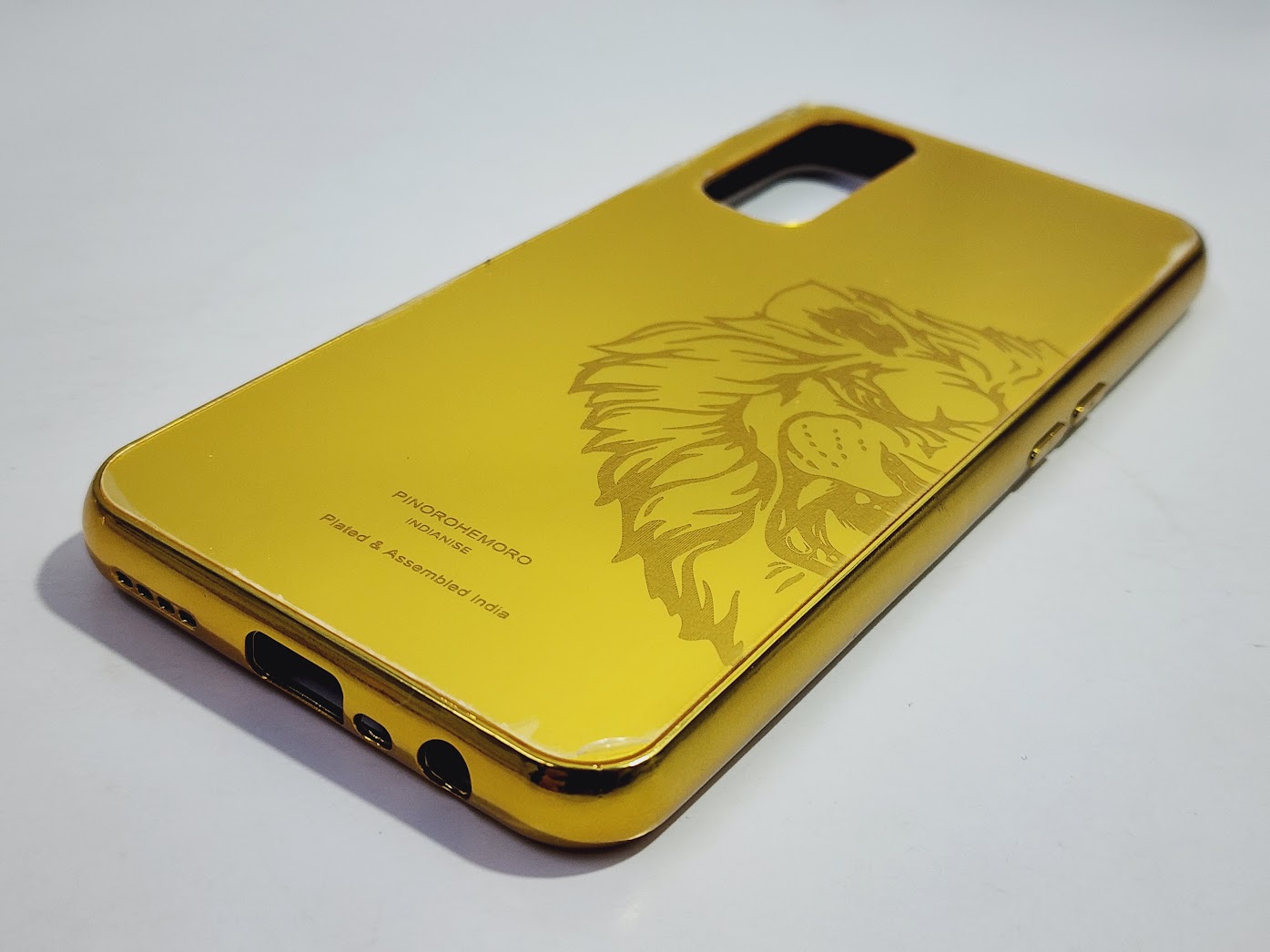 Realme 7 & Narzo 20 Pro Golden Back Cover BT Limited Edition Store
