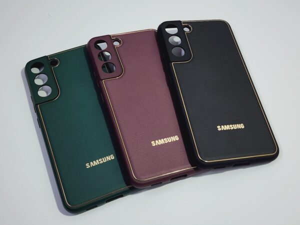 Samsung S22 Plus Leather Back Cover