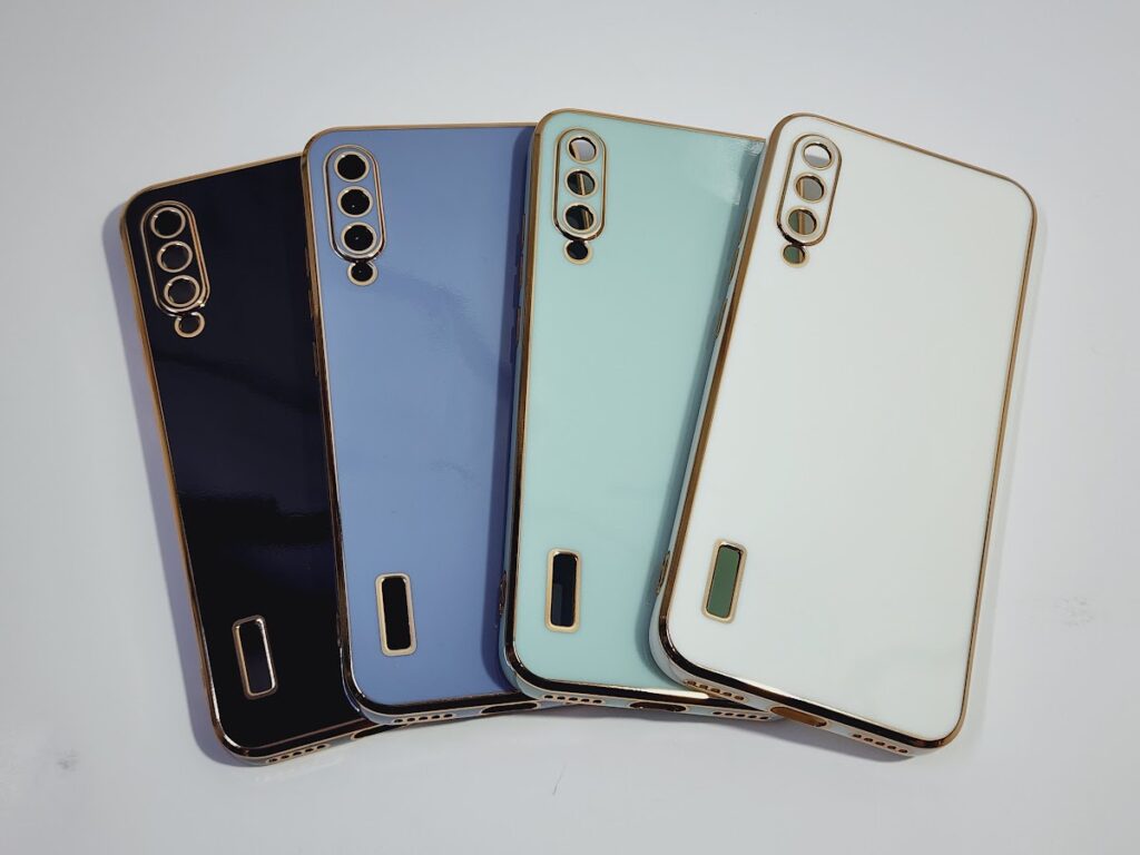 Mi A3 Back Cover with Gold Chrome Cover BT Limited Edition Store