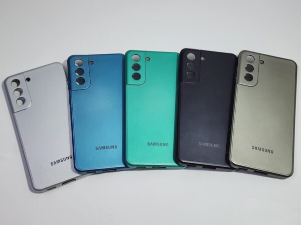 Samsung S21 FE Metallic Silicon Cover