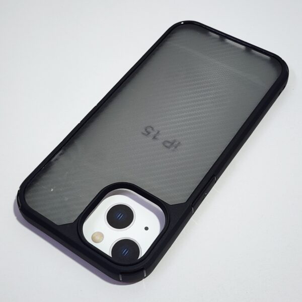 iPhone 15 Carbon Black Back Cover