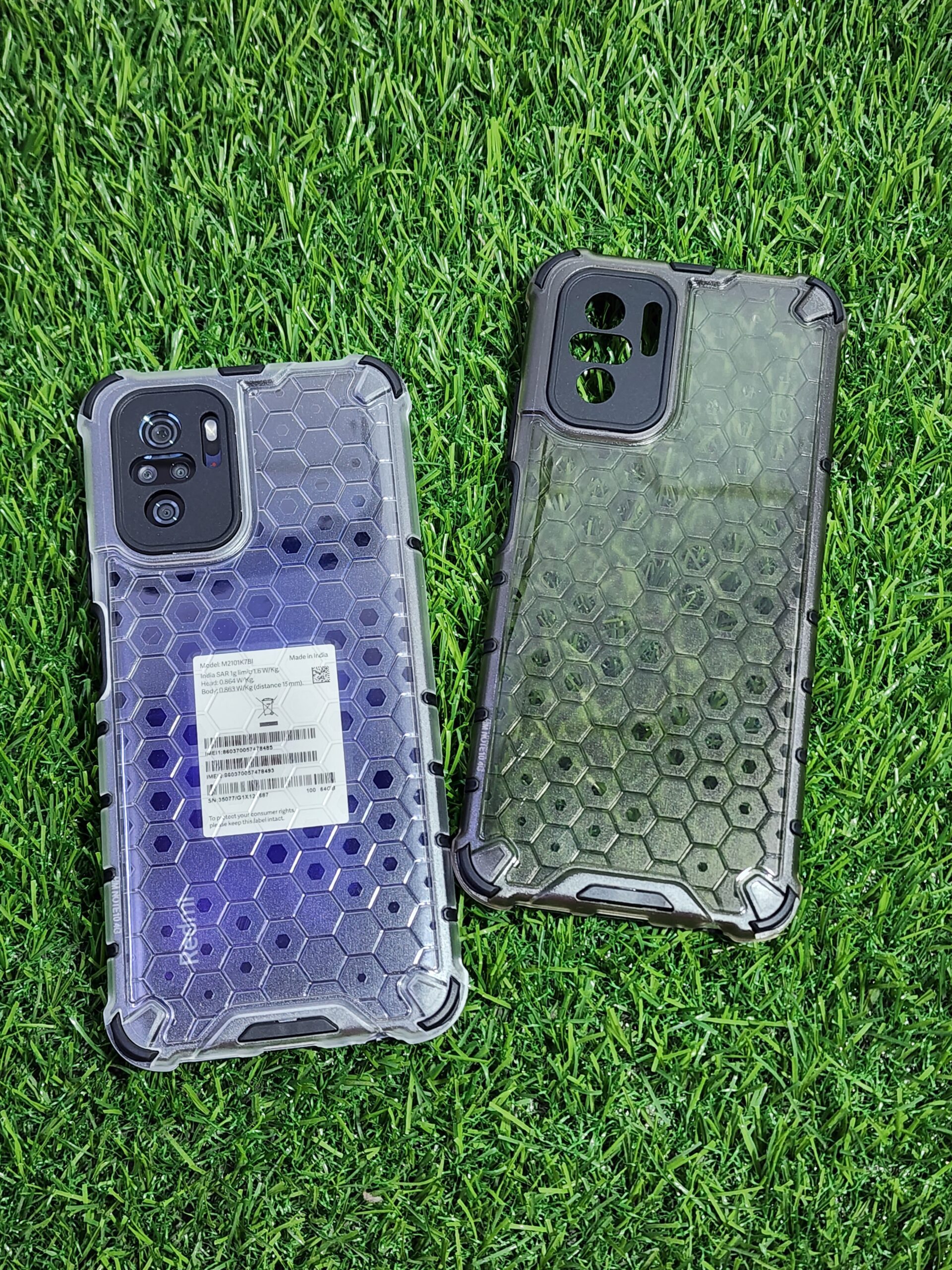 Redmi Note 10 & 10s Transparent Armor Back Cover BT Limited Edition Store