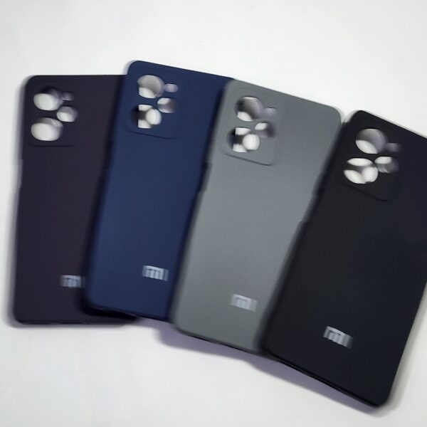 Poco X5 Pro OG Silicon Back Cover with soft cloth inside