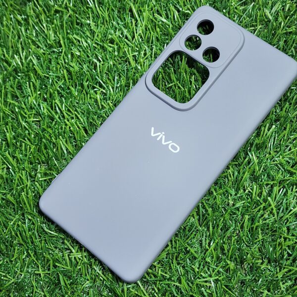 Vivo V30 Stylish OG Silicon Back Cover