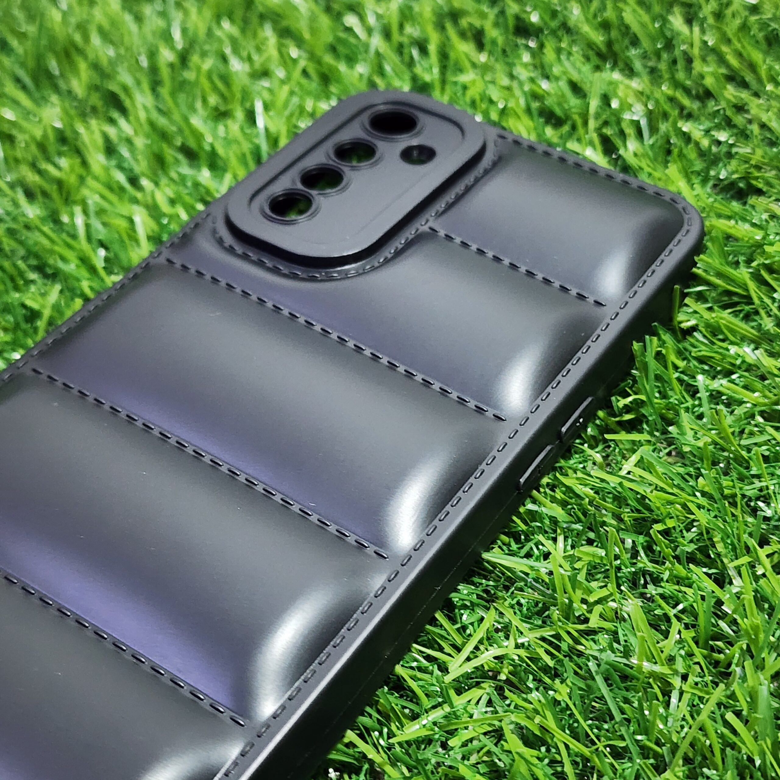 Realme 6 & 6i Silicon Puffer Back Cover BT Limited Edition Store