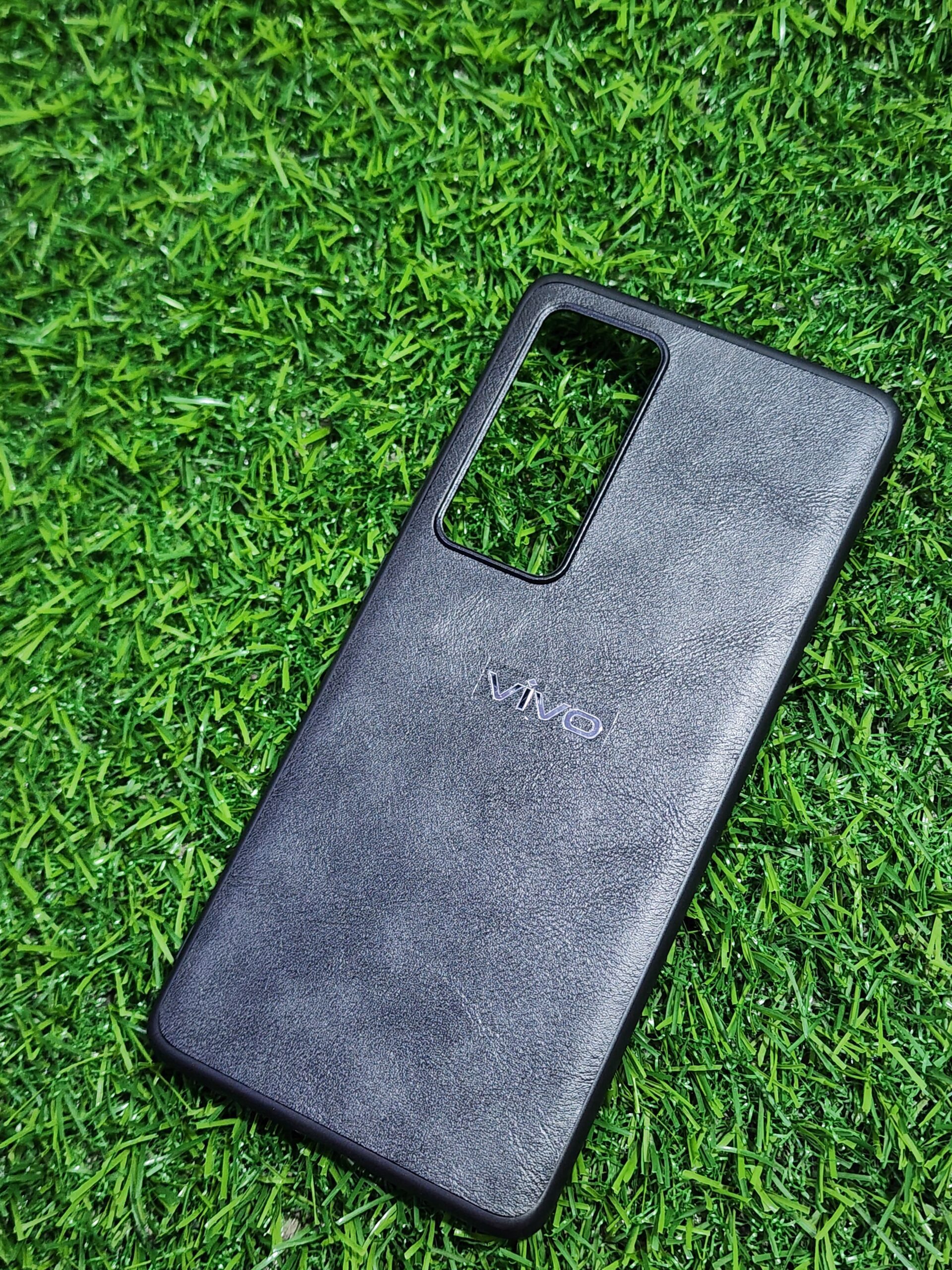 Vivo X60 Pro Premium Leather Finish Back Cover BT Limited Edition Store