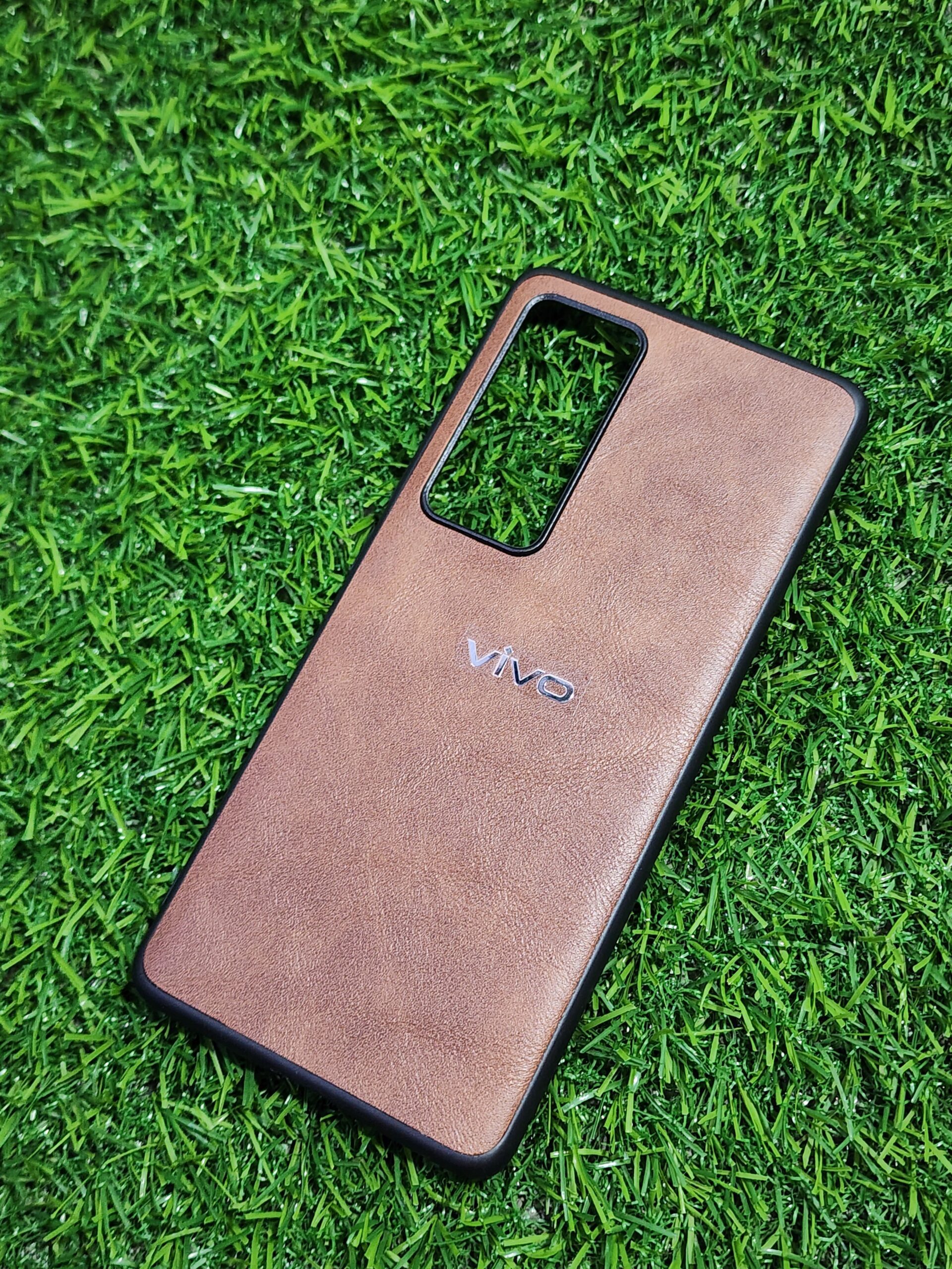Vivo X60 Pro Premium Leather Finish Back Cover BT Limited Edition Store